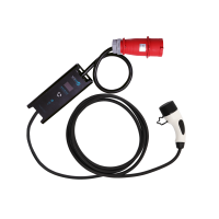 10A/12A/16A/24A/32A Zencar EVSE 3 fázisú 22kW állítható otthoni töltő (Type2)